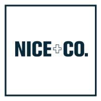 nice + company logo image