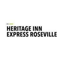 heritage inn express roseville logo image