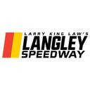 logo of Larry King Laws Langley Speedway