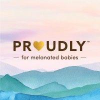 proudly • for melanated babies logo image