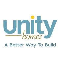 unity homes® logo image