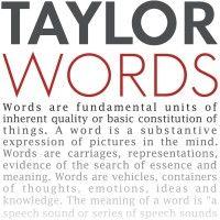 taylor words logo image