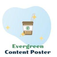 evergreen content poster logo image