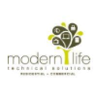 modern life technical solutions logo image