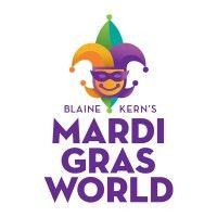 mardi gras world logo image