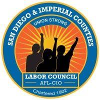 san diego & imperial counties labor council logo image