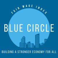 blue circle logo image