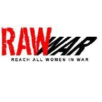 raw in war: reach all women in war logo image