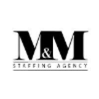 m & m staffing agency logo image