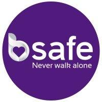 bsafe - never walk alone logo image