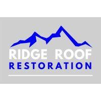 ridge roof restoration logo image