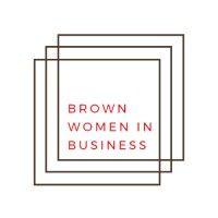 brown university women in business logo image