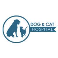 dog & cat hospital logo image