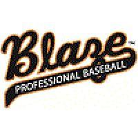 bakersfield blaze professional baseball logo image