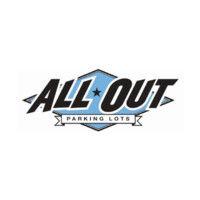 all out parking lots logo image