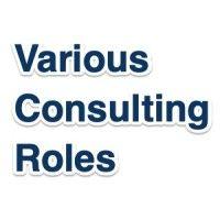 various consulting roles