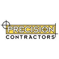 precision contractors logo image