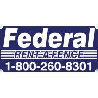 federal rent a fence logo image