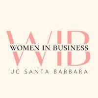 uc santa barbara women in business logo image