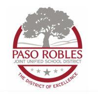 paso robles joint unified school district logo image