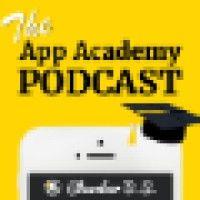 the app academy podcast logo image