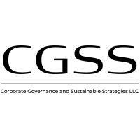 cgss-corporate governance and sustainable strategies llc logo image