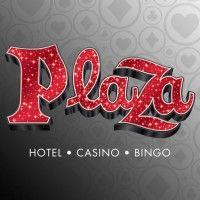 plaza hotel and casino logo image