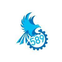 first robotics team 589: falkon robotics logo image