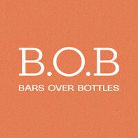 b.o.b bars over bottles logo image