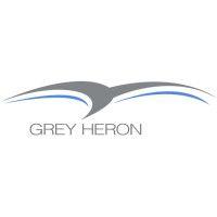 grey heron logo image