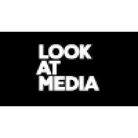 look at media logo image