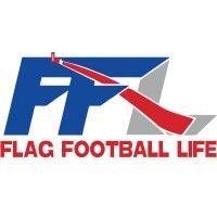 flag football life logo image