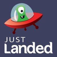 just landed logo image