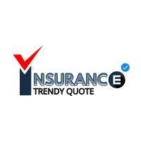 insurance trendy quote logo image