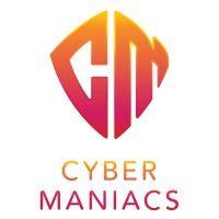 the cybermaniacs logo image