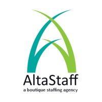 altastaff - a boutique staffing agency logo image