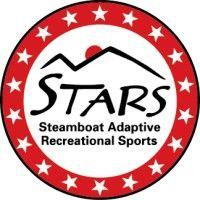 steamboat adaptive recreational sports (stars) logo image