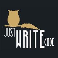 just write code logo image