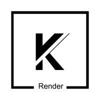 k- render studio logo image