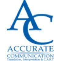 accurate communication logo image