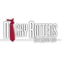 nicky rottens bar & burger joint logo image