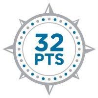 32 points marketing logo image