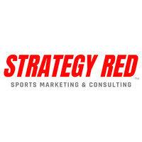 strategy red sports logo image