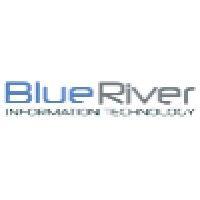 blue river information technology logo image