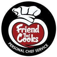 friend that cooks personal chef service logo image