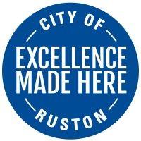 city of ruston logo image