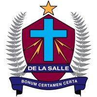 de la salle college logo image