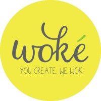 woké - you create we wok - logo image