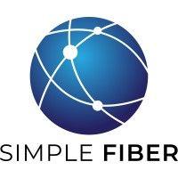 simple fiber logo image