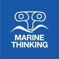 marine thinking logo image